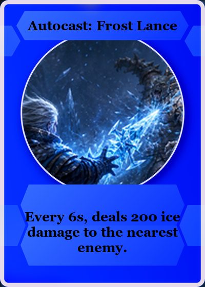 Autocast: Frost Lance