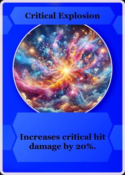 Critical Explosion