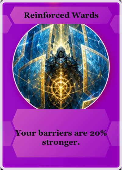 Reinforced Wards