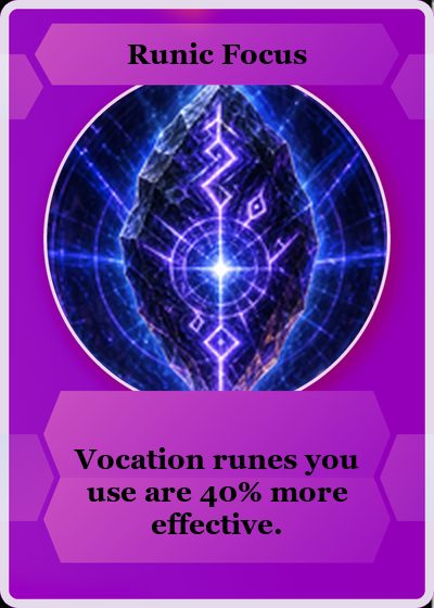 Runic Focus